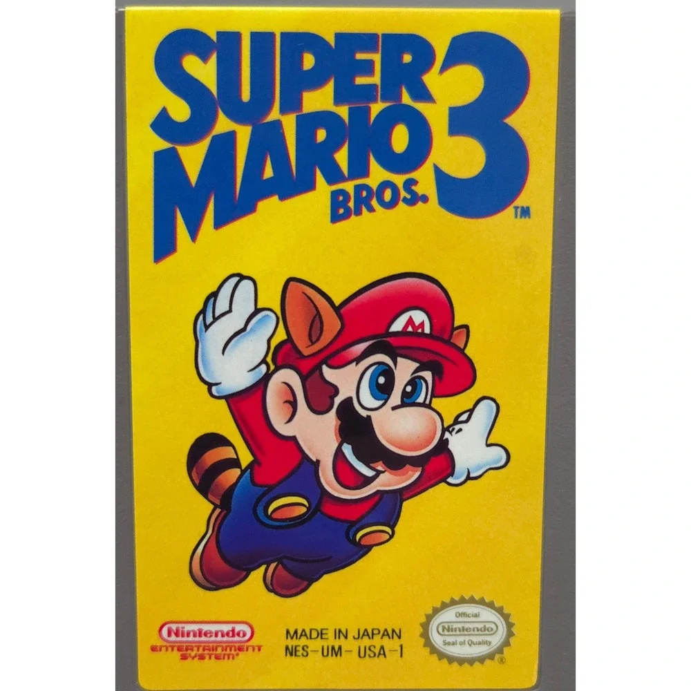 Nintendo NES-UM-USA-1 Super Mario Bros 3 NES Video Game‎ Cartridge NTSC-U
